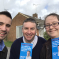 Stephen Bates campaigning for the Conservative Party in Ashford