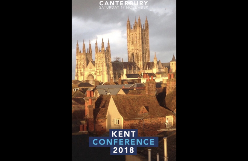 Stephen Bates speaking at Kent Area Confetence 17th November 2018 in Canterbury 