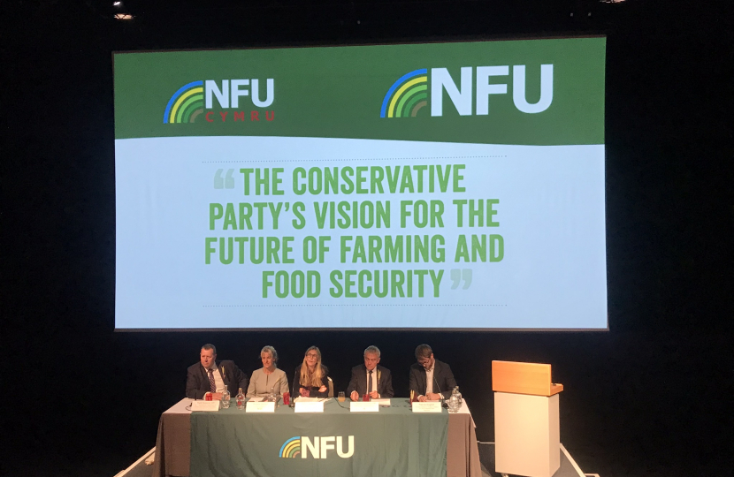 Stephen Bates with the NFU