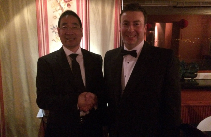 Stephen Bates meets Chinese Vice Consul