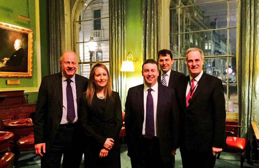 Stephen Bates receives support form Damian Green MP, John Glen MP and Lord Bates