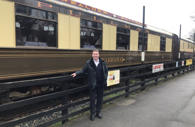 Stephen Bates Visits the Kent & East Sussex Railway in Tenterden