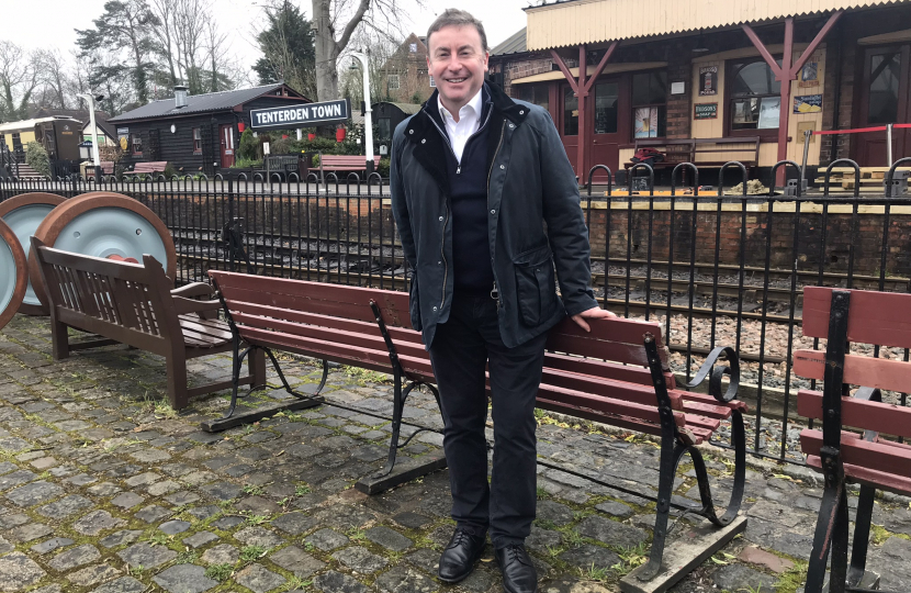 Stephen Bates Visits the Kent & East Sussex Railway in Tenterden