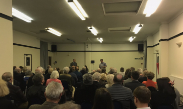 Stephen Bates attends the Canterbury Conservative Association AGM